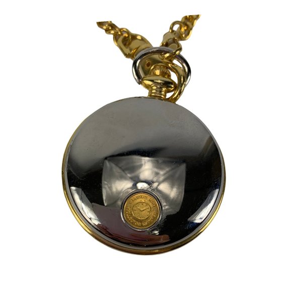 Franklin Mint Bald Eagle Wings of Freedom Heart of Glory Pocket Watch & Display - Picture 8 of 8